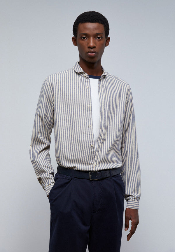 STRIPED RUSTIC SHIRT