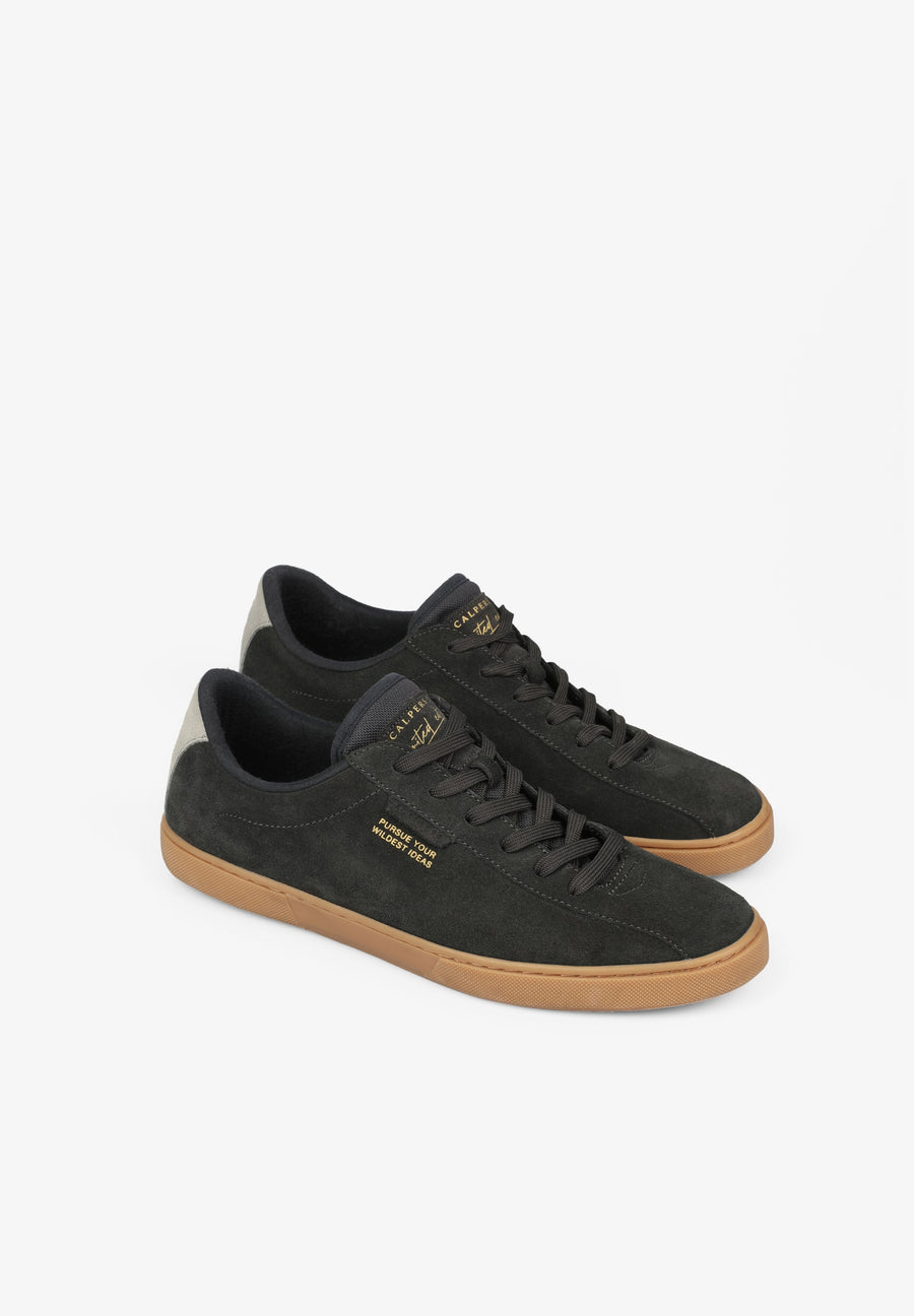 LOW TOP SUEDE SNEAKERS