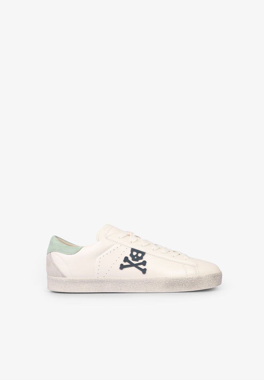SKULL LOW TOP SNEAKERS