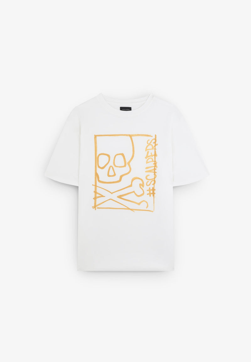 MARKER SKULL TEE