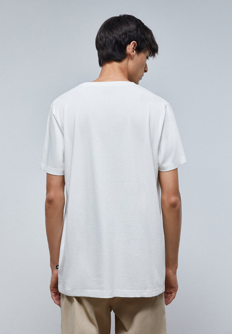 T-SHIRT WITH FRONT PRINT