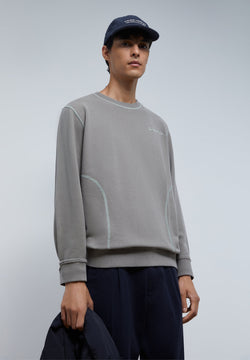 SWEATSHIRT WITH NEON SEAMS