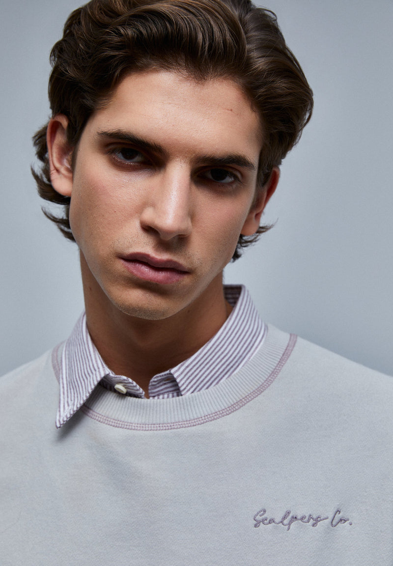 SWEATSHIRT WITH NEON SEAMS