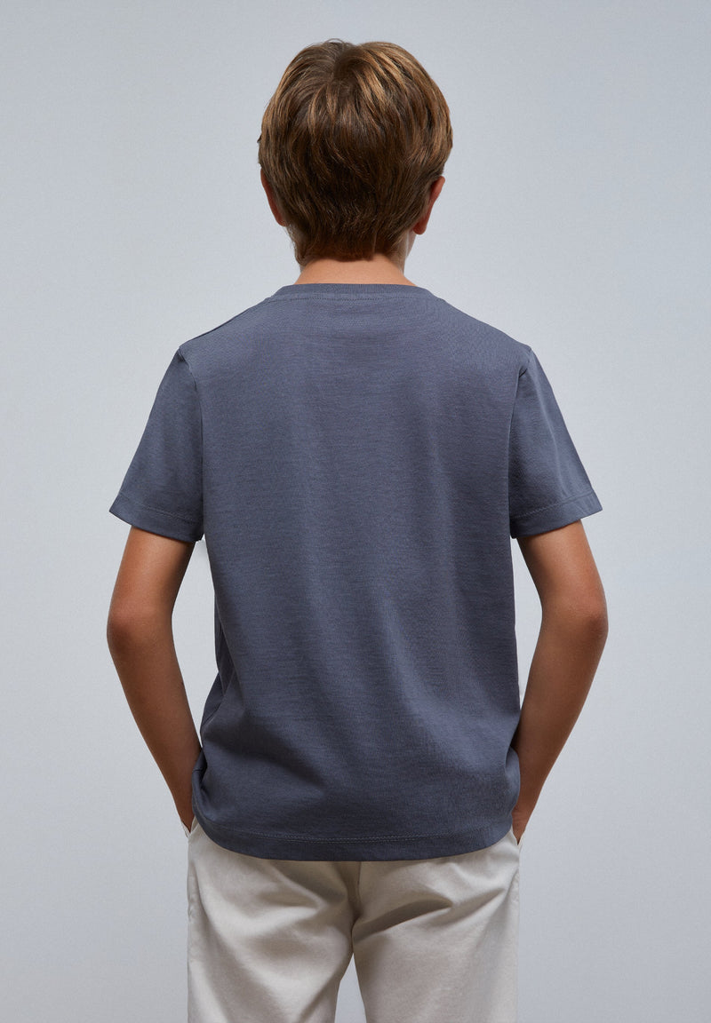 PUFF T-SHIRT WITH FRONT PRINT