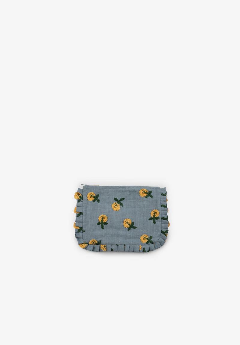 ALL-OVER FLORAL TOILETRY BAG