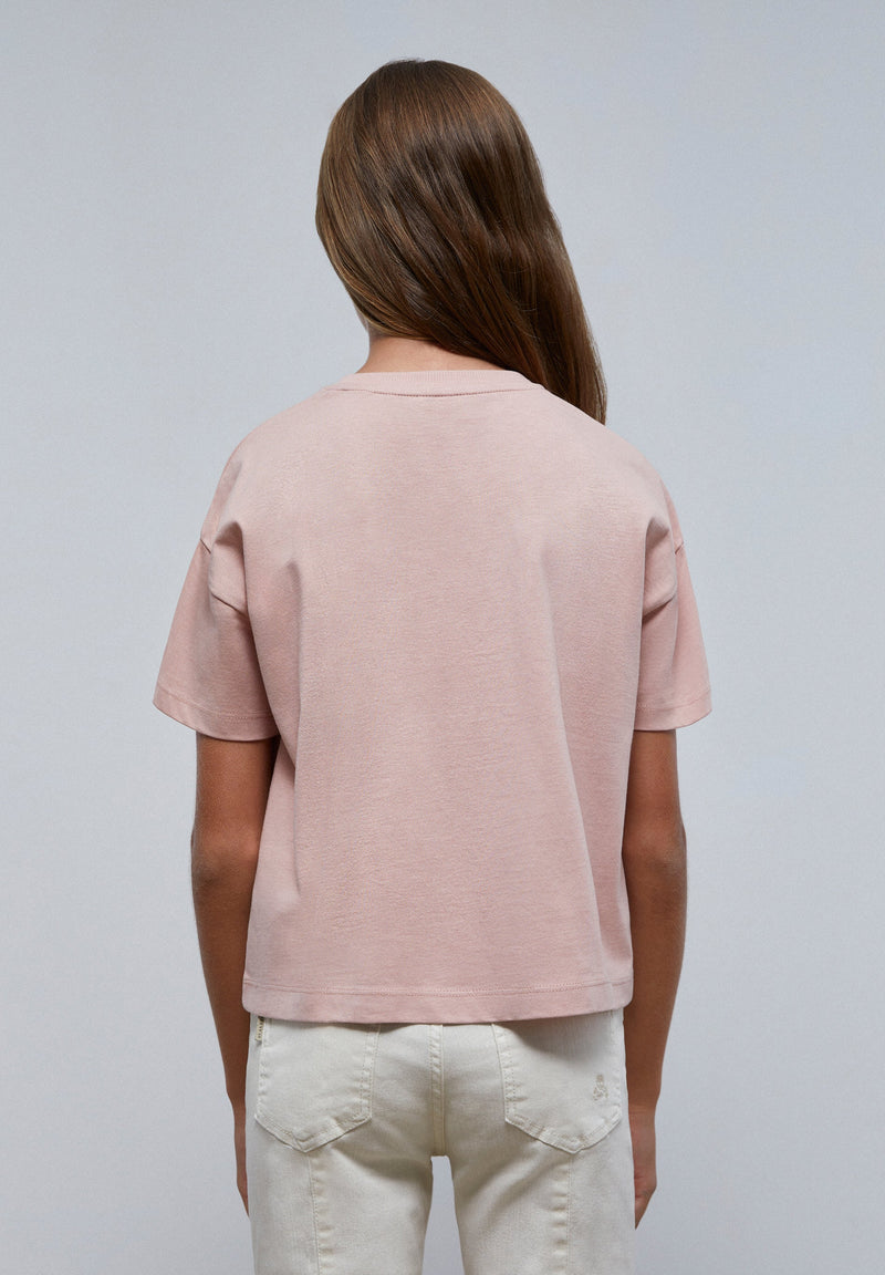PUFF T-SHIRT WITH FRONT PRINT