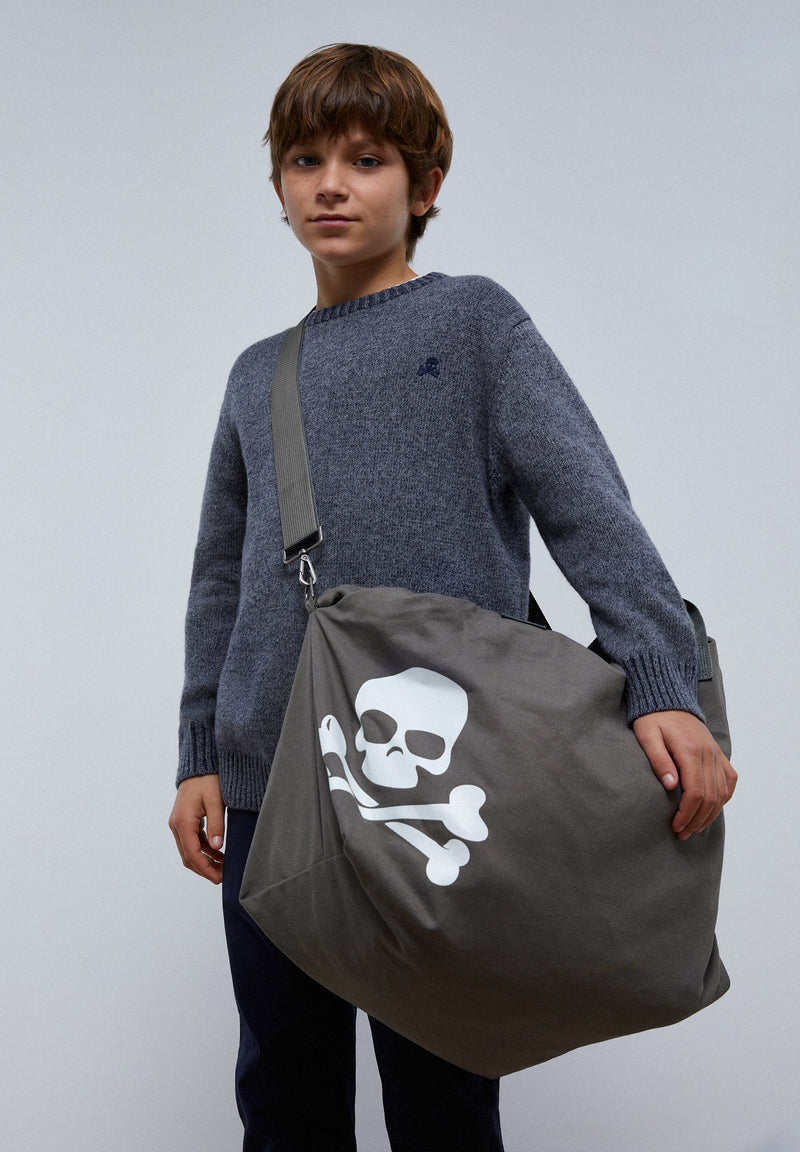 Skull duffle online bag