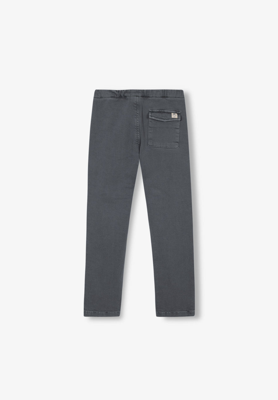 CHINO TROUSERS WITH DARTS