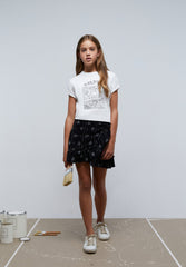 EMBROIDERED PICTURE T-SHIRT