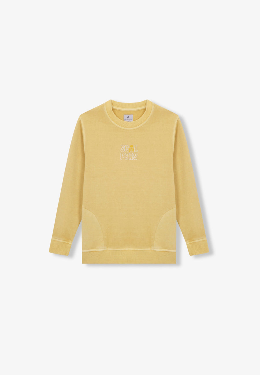 HIGH DENSITY SWEATSHIRT WITH FRONT LOGO