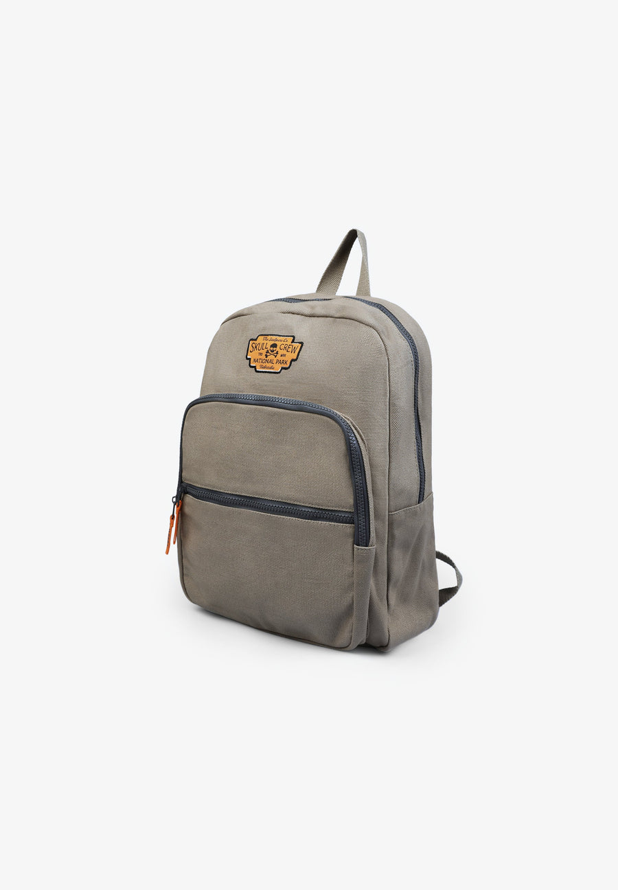 CANVAS BACKPACK WITH POCKETS