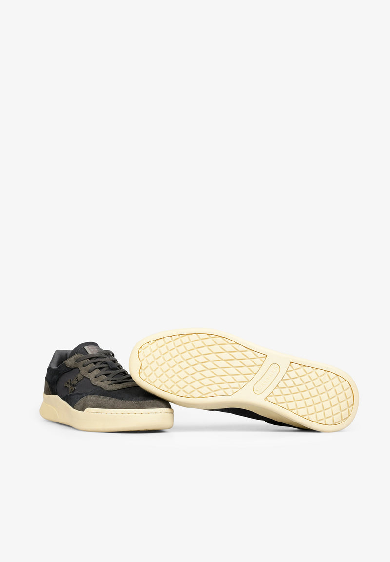 NAPPA LEATHER SNEAKERS WITH SKULL