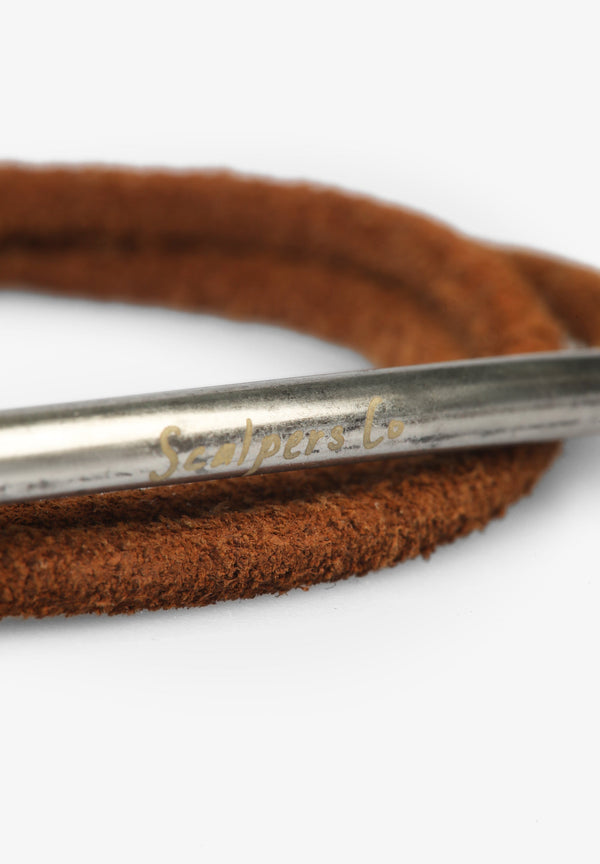 DRAWSTRING BRACELET WITH METAL DETAIL