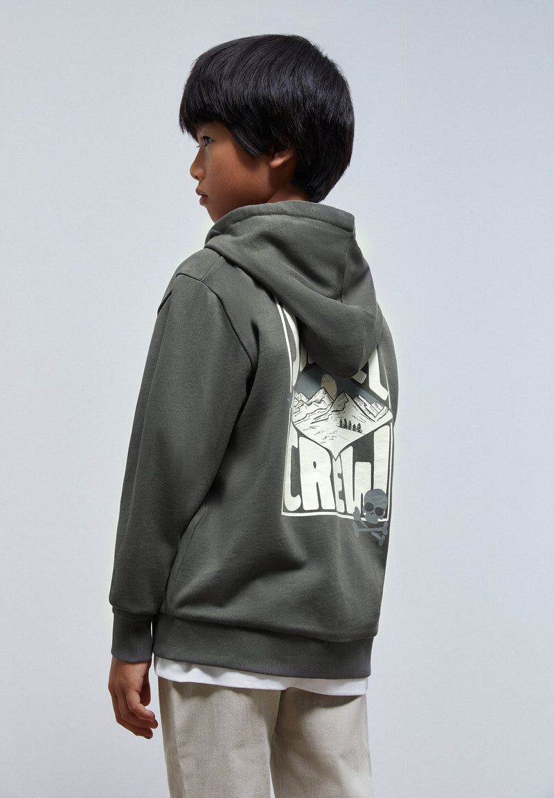 BACK PRINT HOODIE