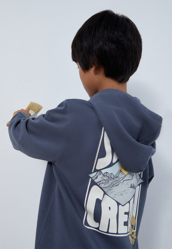 BACK PRINT HOODIE