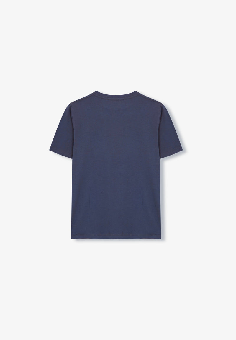 PRINTED SKULL T-SHIRT