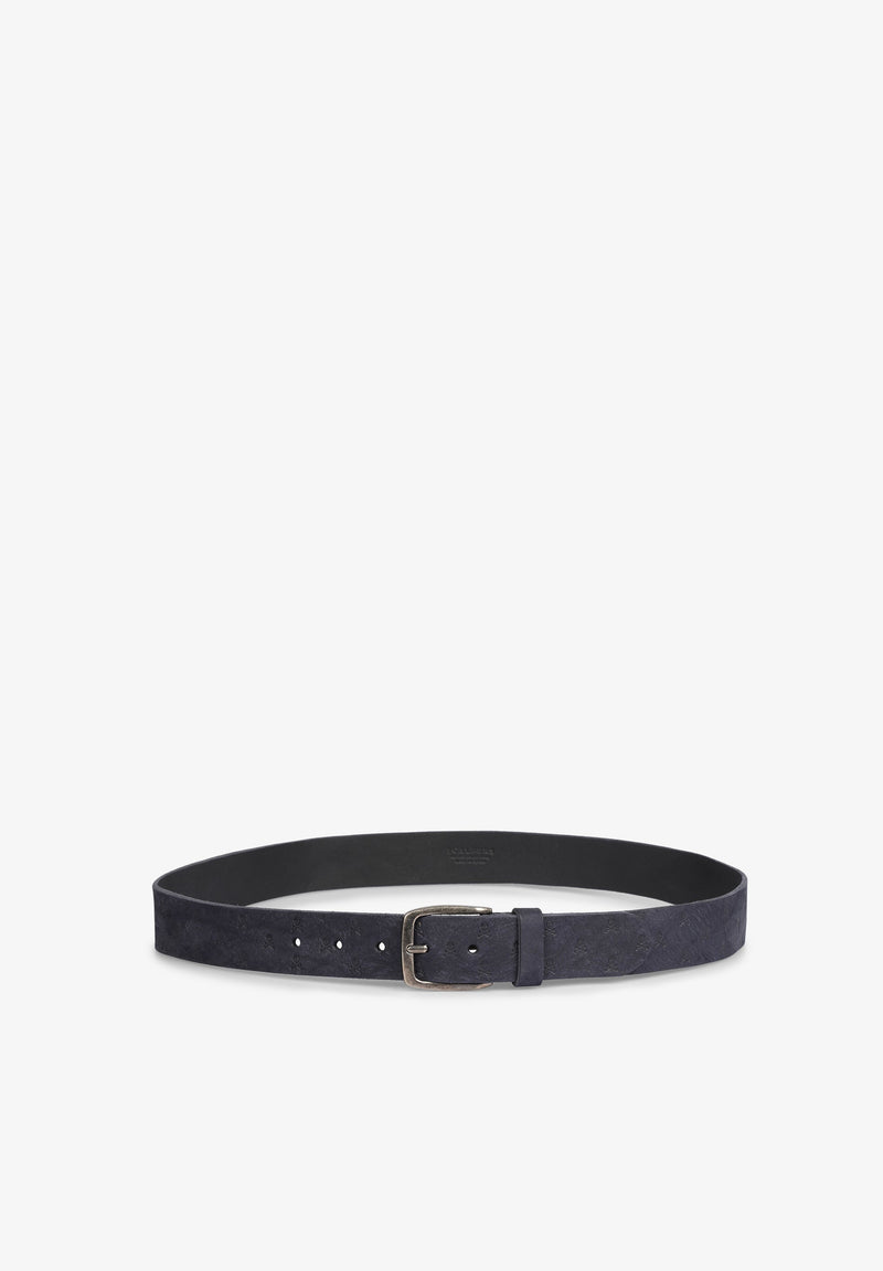 SOFT BELT WITH SKULL ALL-OVER-PRINT