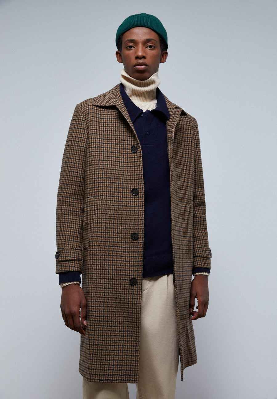 CLASSIC HOUNDSTOOTH COAT