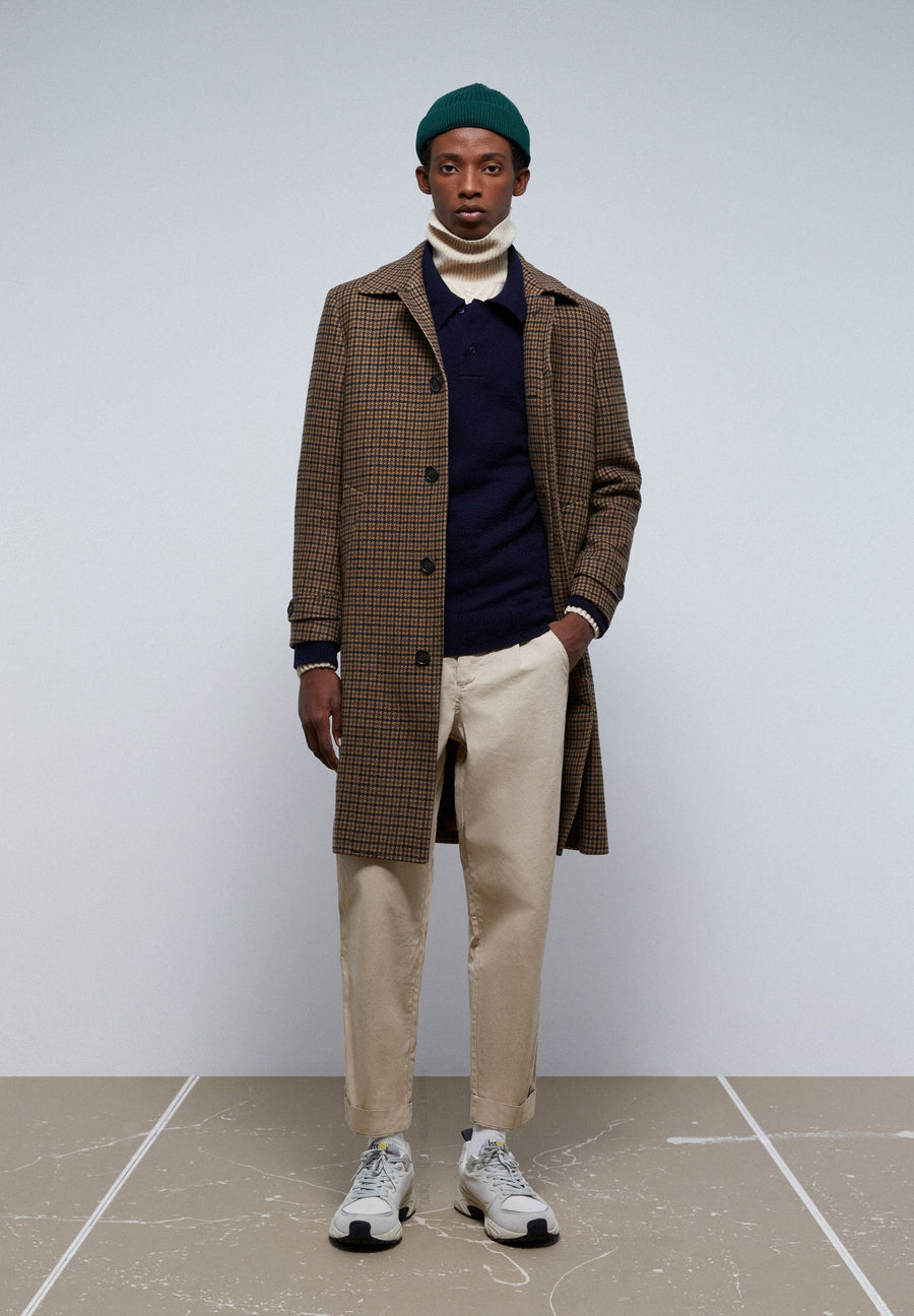 CLASSIC HOUNDSTOOTH COAT