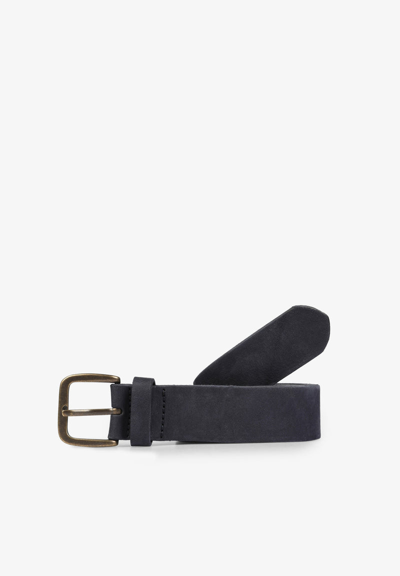 SOFT LEATHER BELT WITH SKULL