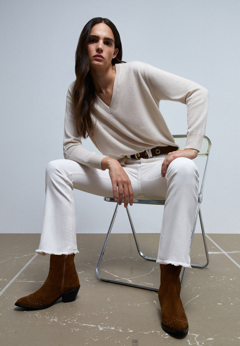 ANKLE FLARE JEANS