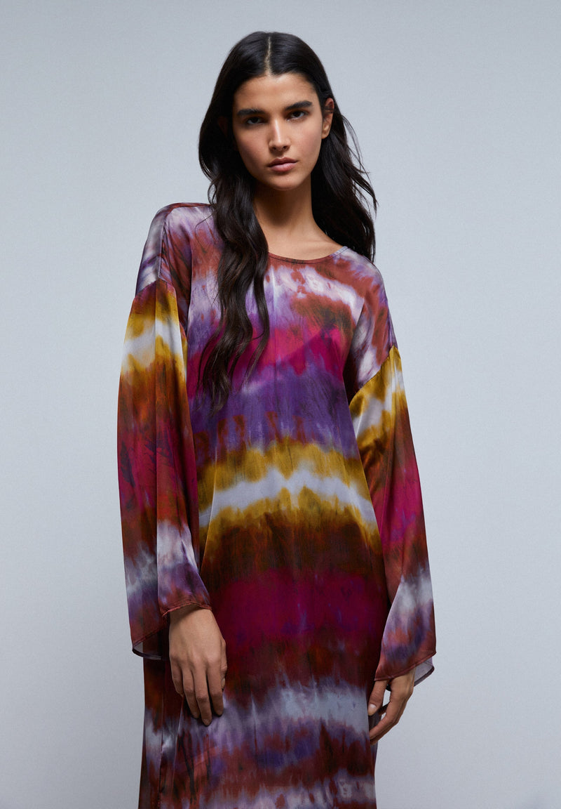 TIE-DYE TUNIC DRESS