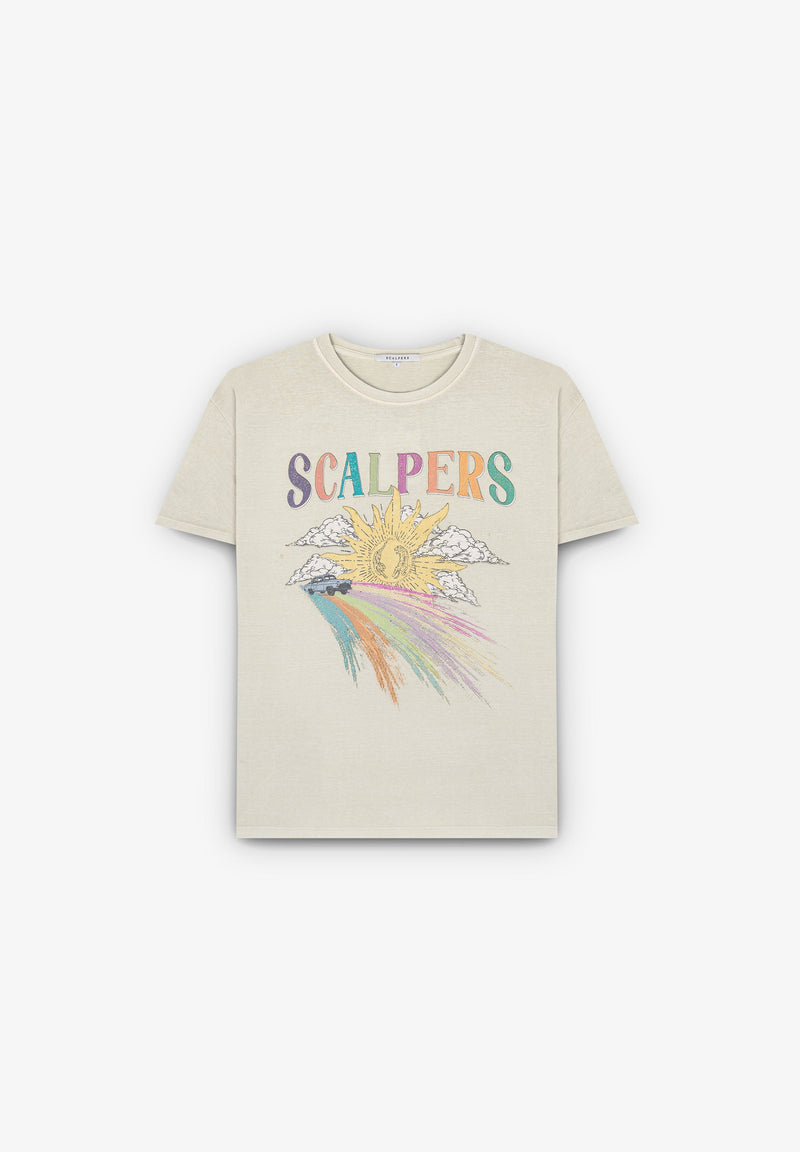 GLITTER RAINBOW T-SHIRT