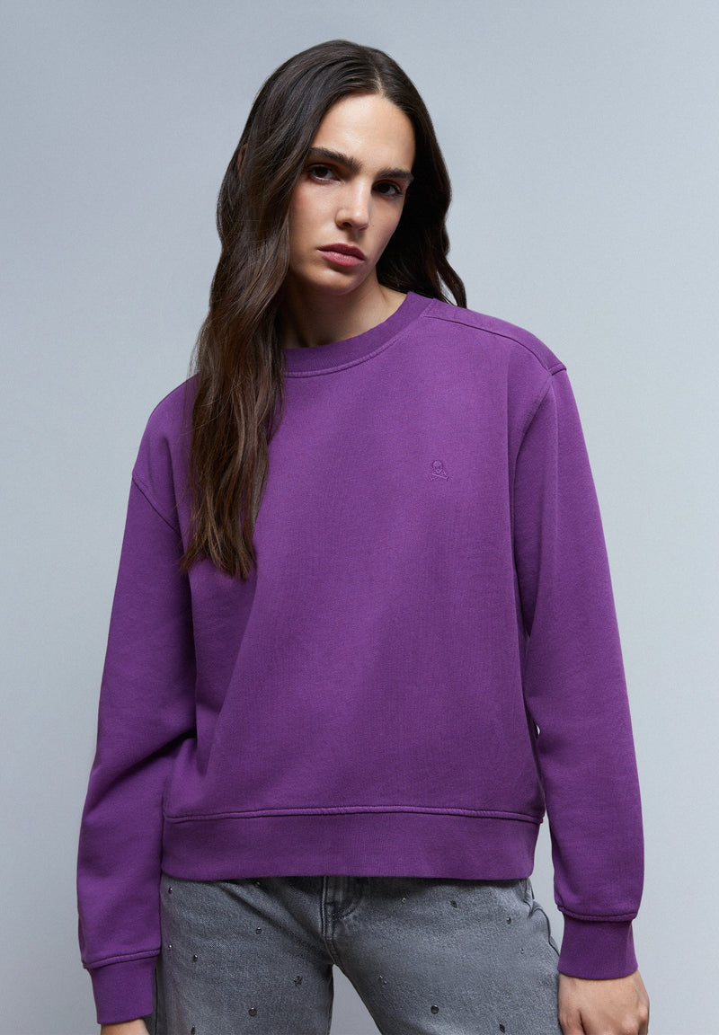 BASIC SKULL SWEATSHIRT