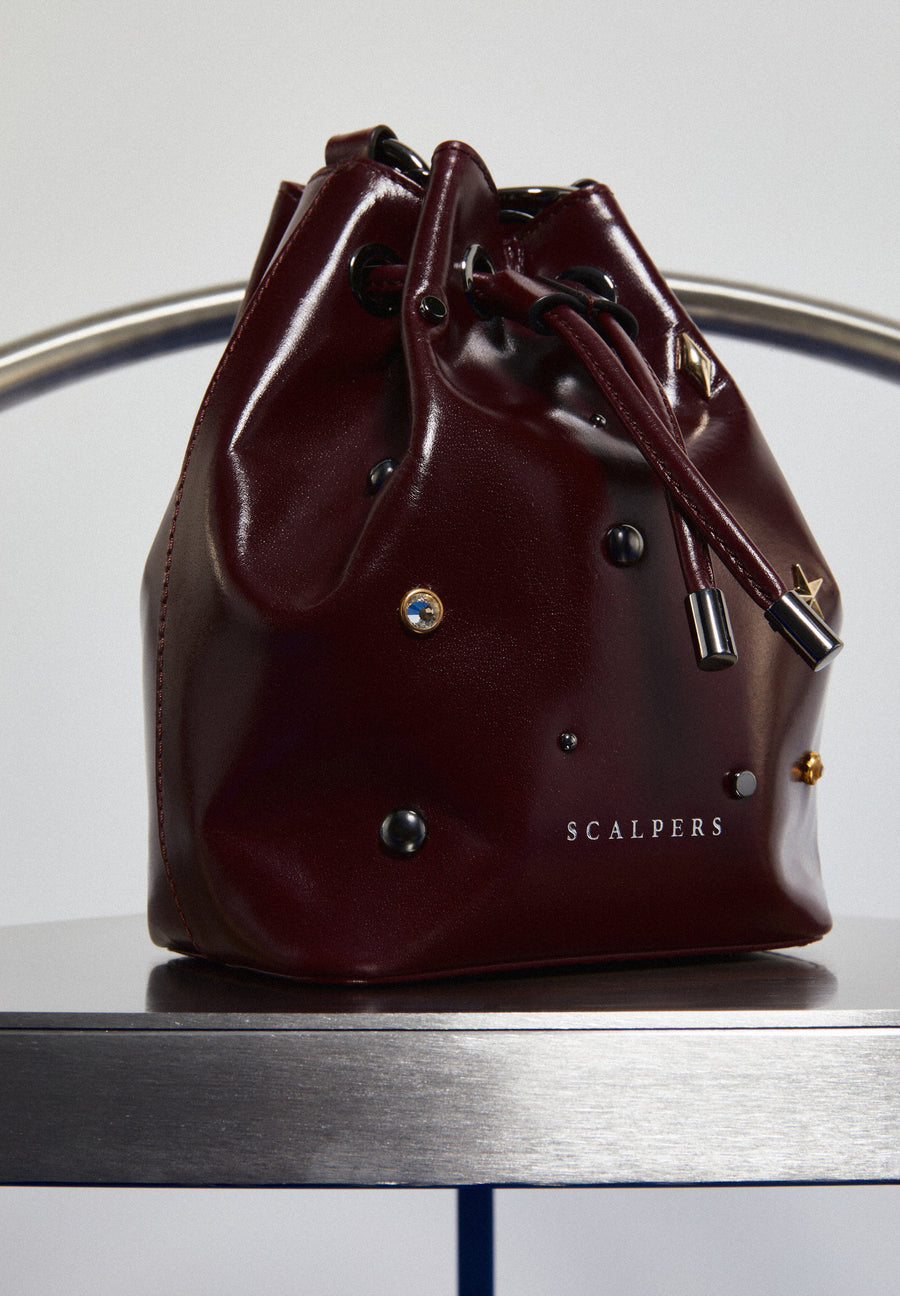 BOWLING BAG WITH STUDS