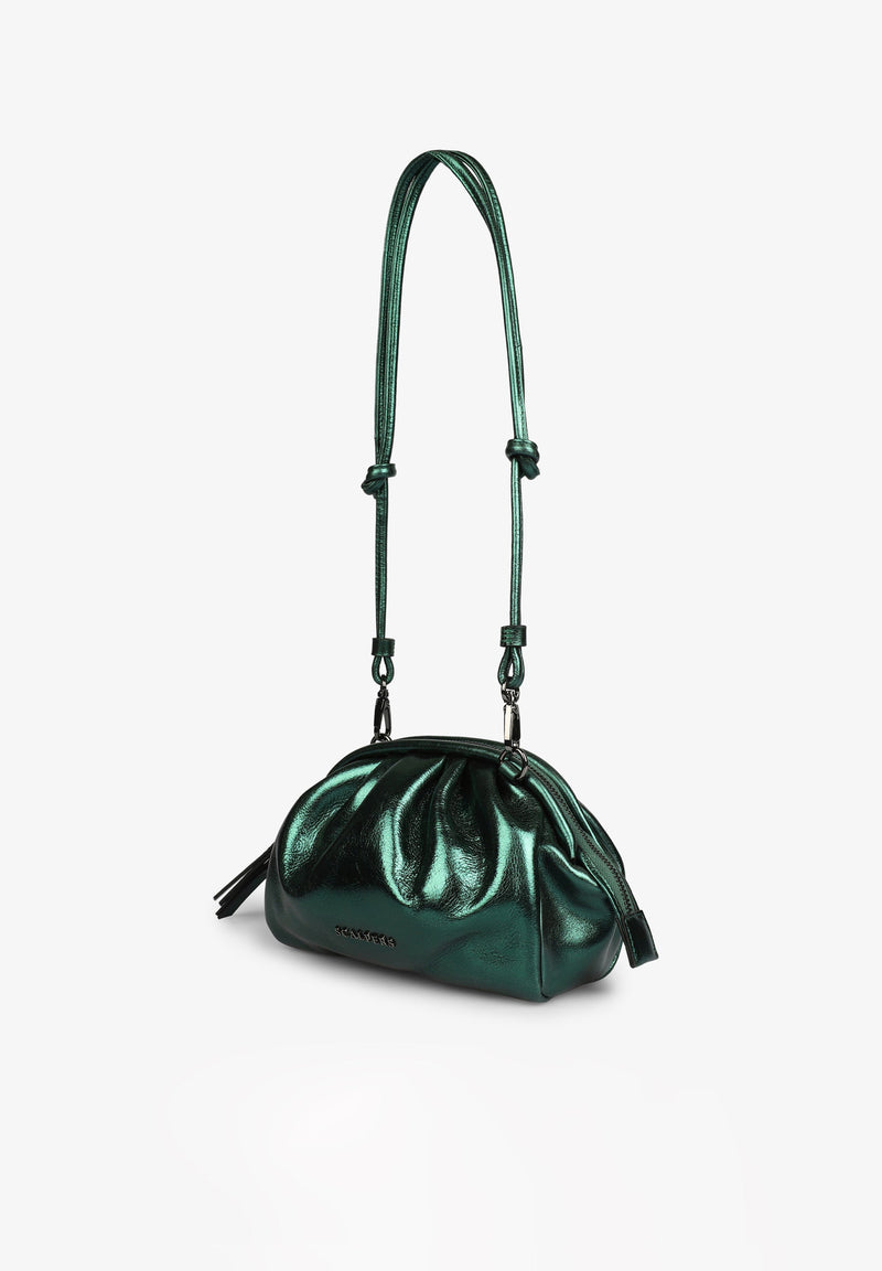 METALLIC CLUTCH BAG