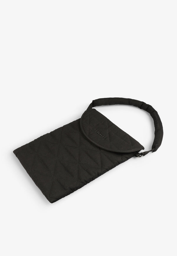METALLISED PADDED COMPUTER CASE