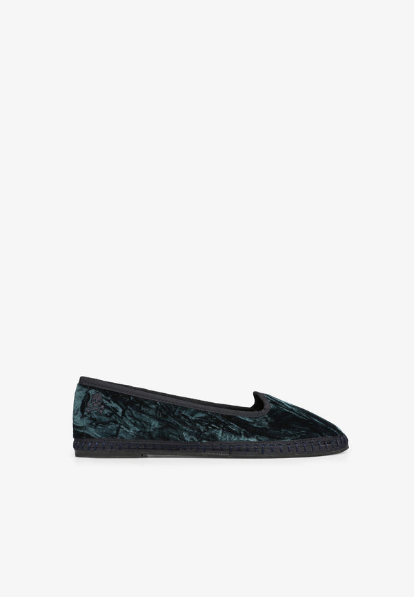 VELVET SLIPPERS