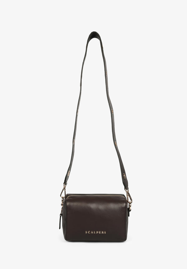 MINI LEATHER BOWLING BAG