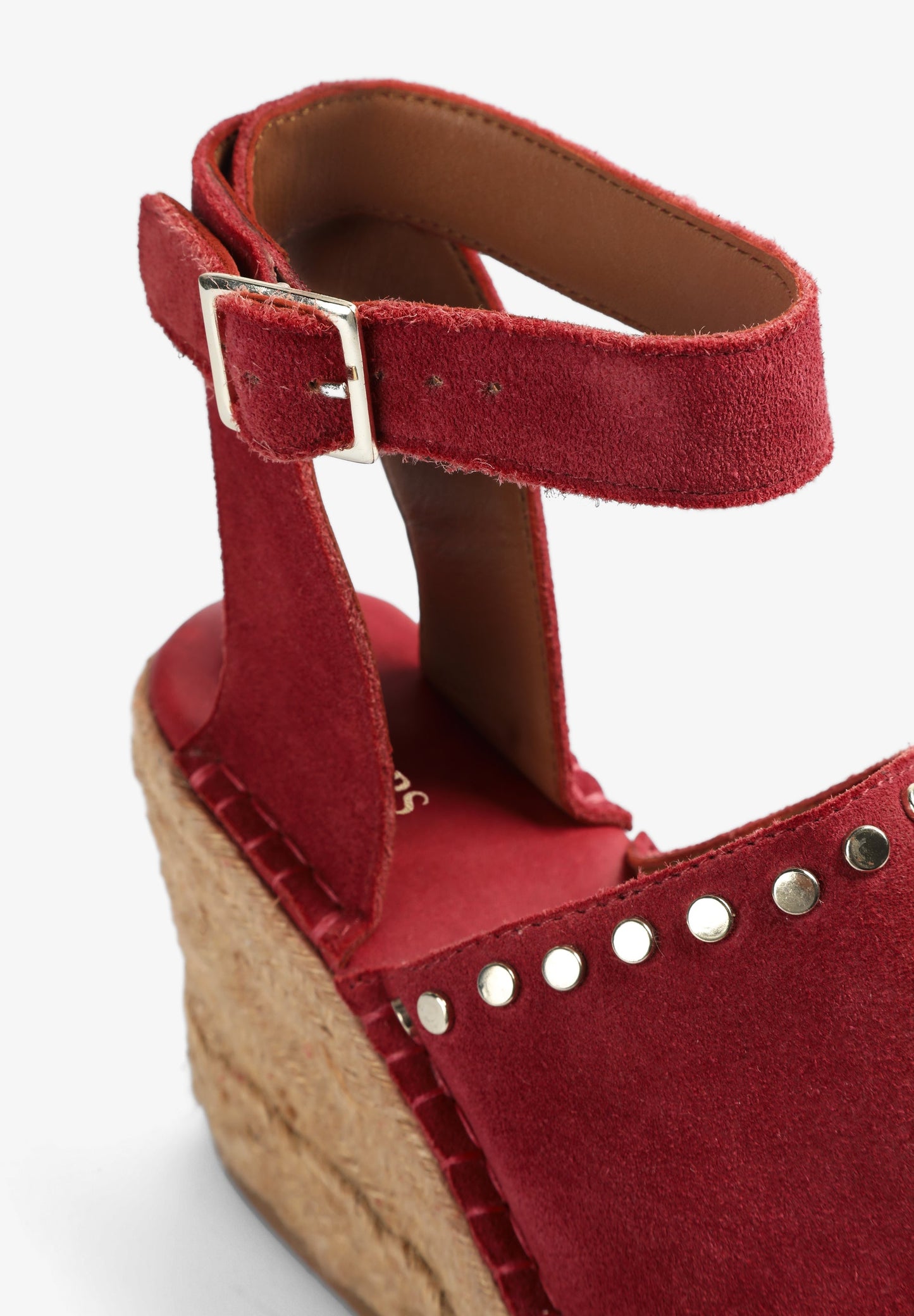 SUEDE ESPADRILLES WITH STUDS