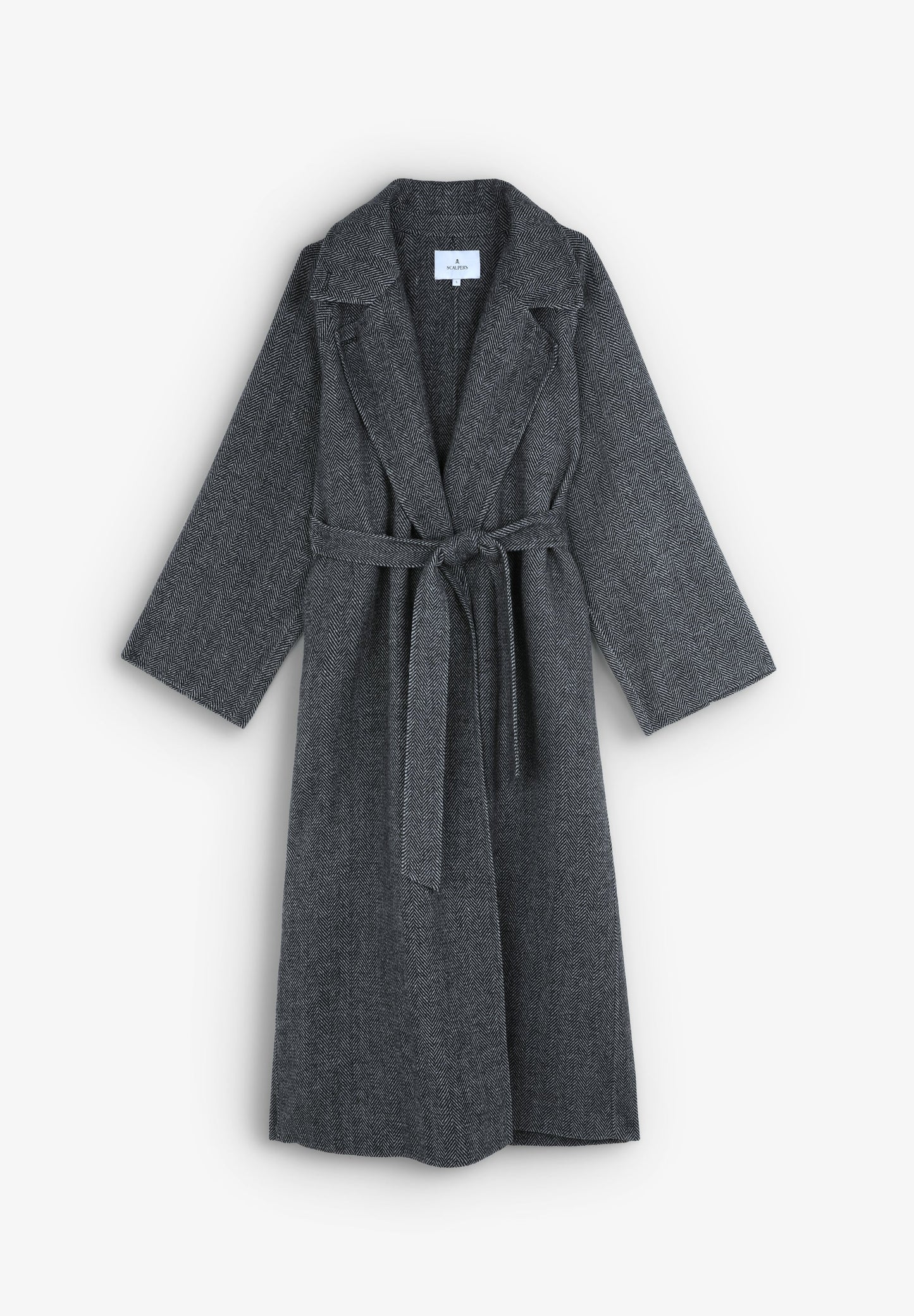 WOOL COAT WITH BELT