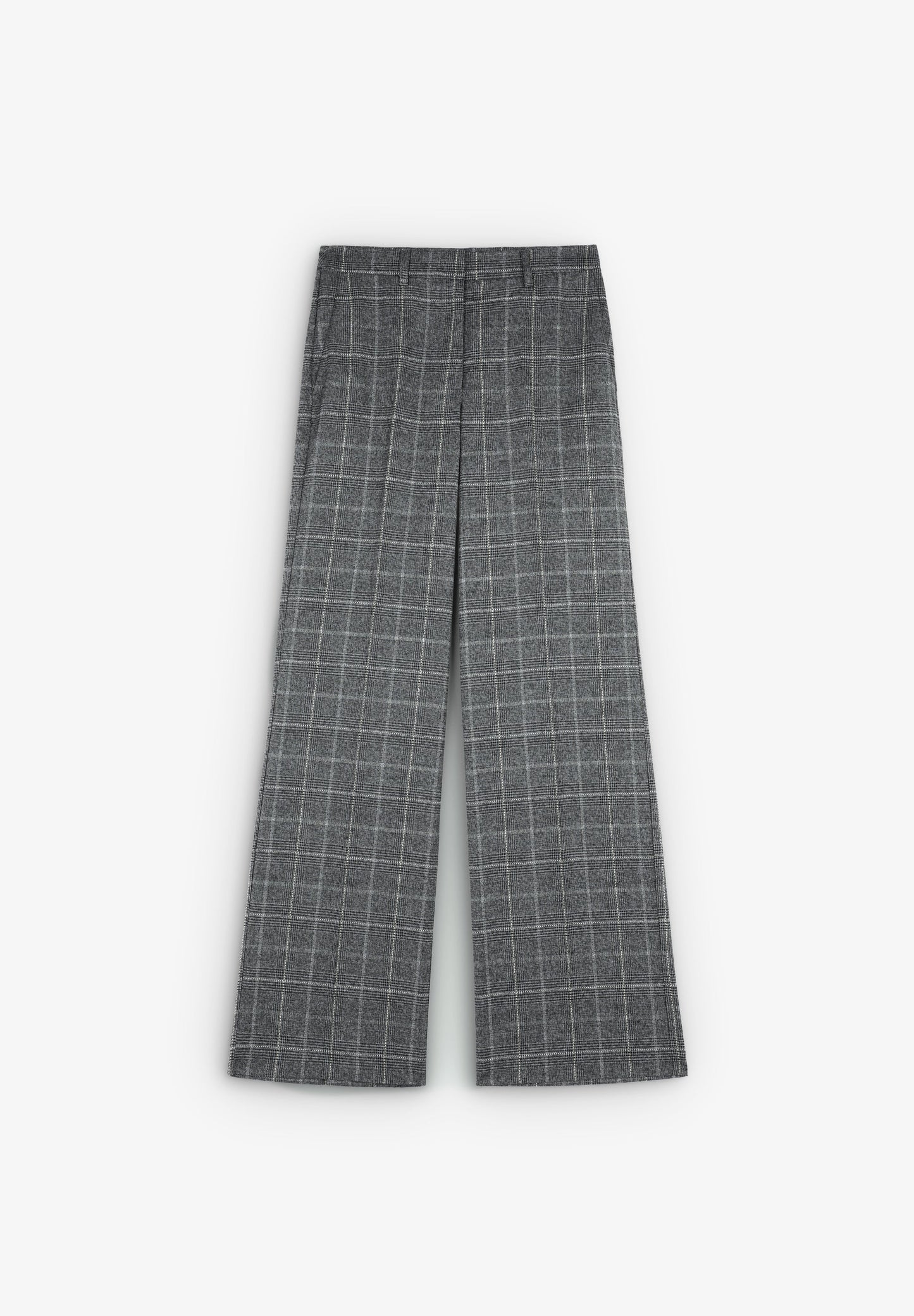 FULL LENGTH CHECK TROUSERS