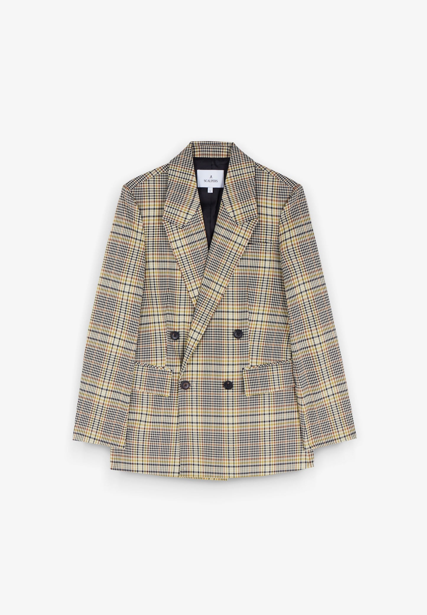 LIME CHECK BLAZER