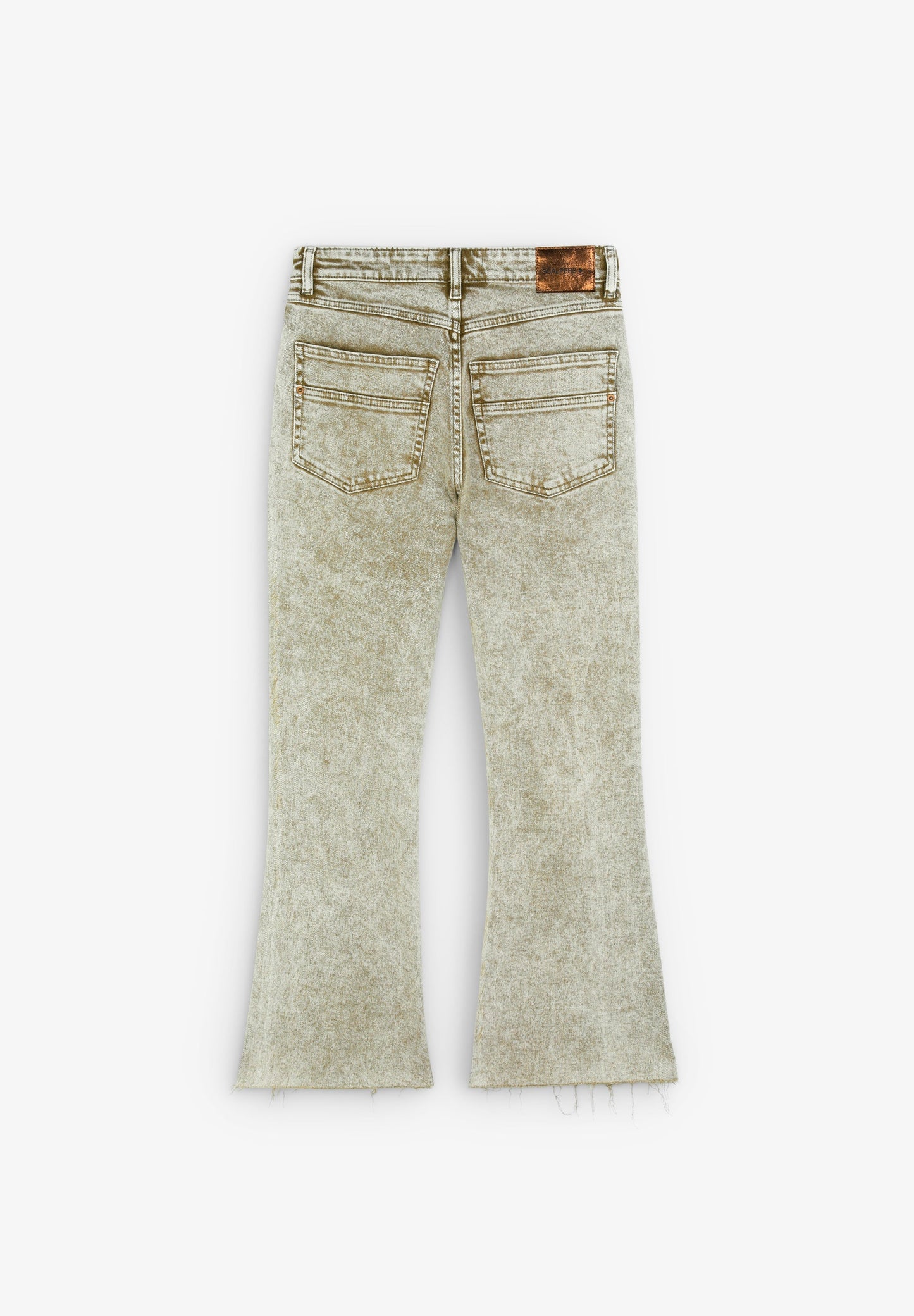 FLARED FADED JEANS