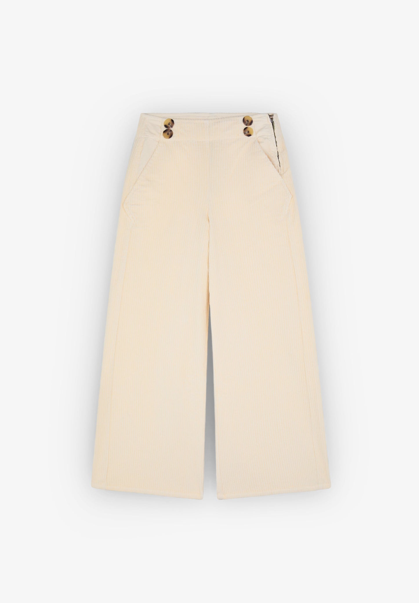 CORDUROY BUTTONS CULOTTE