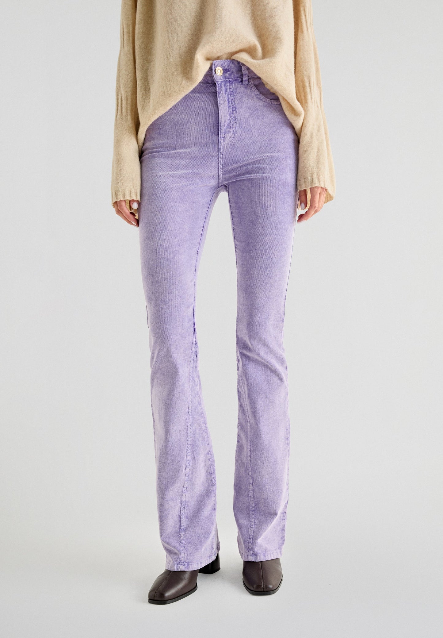 CORDUROY BOOTCUT TROUSERS