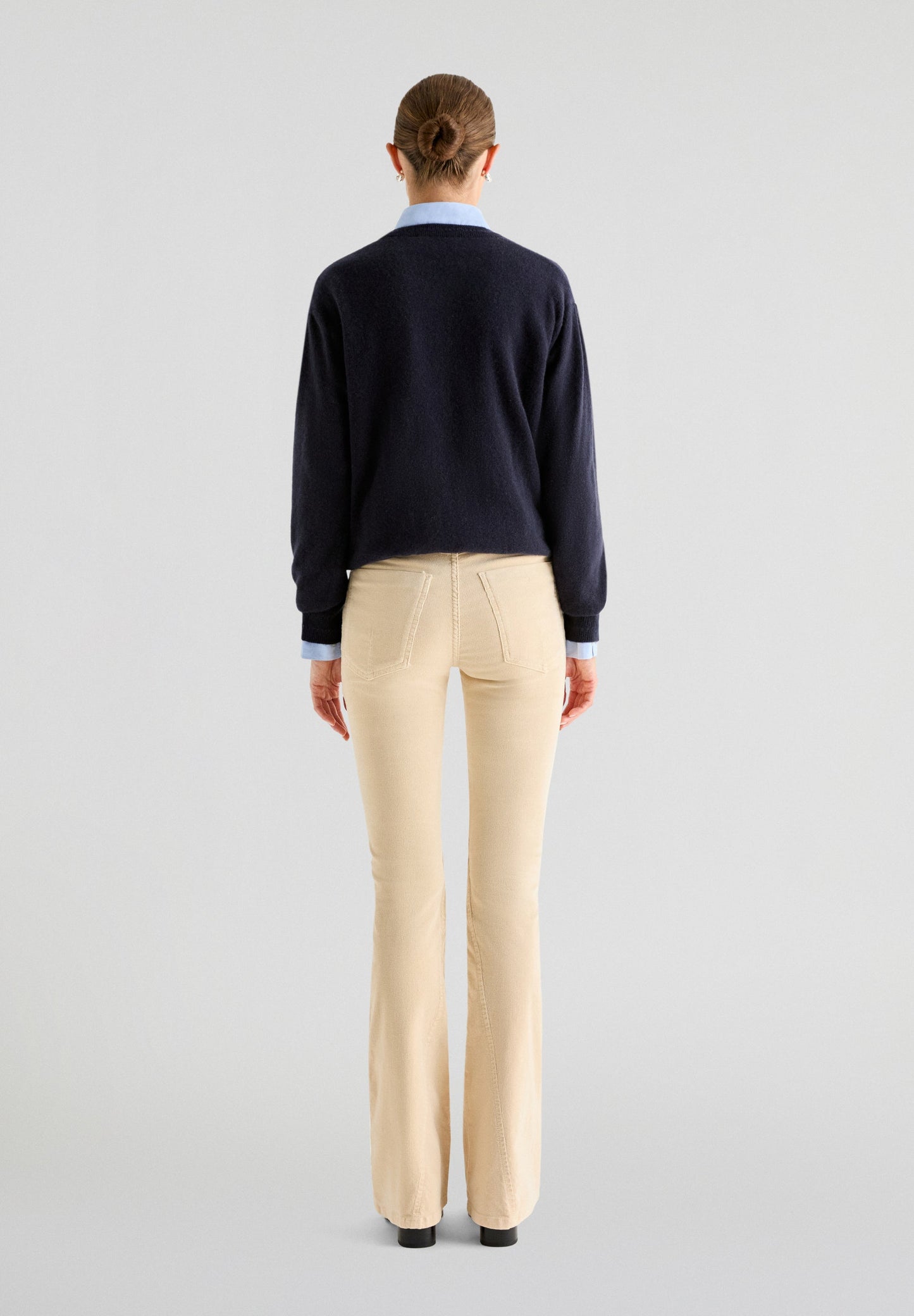 CORDUROY BOOTCUT TROUSERS