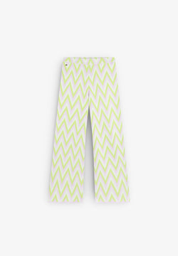 ZIGZAG KNIT TROUSERS