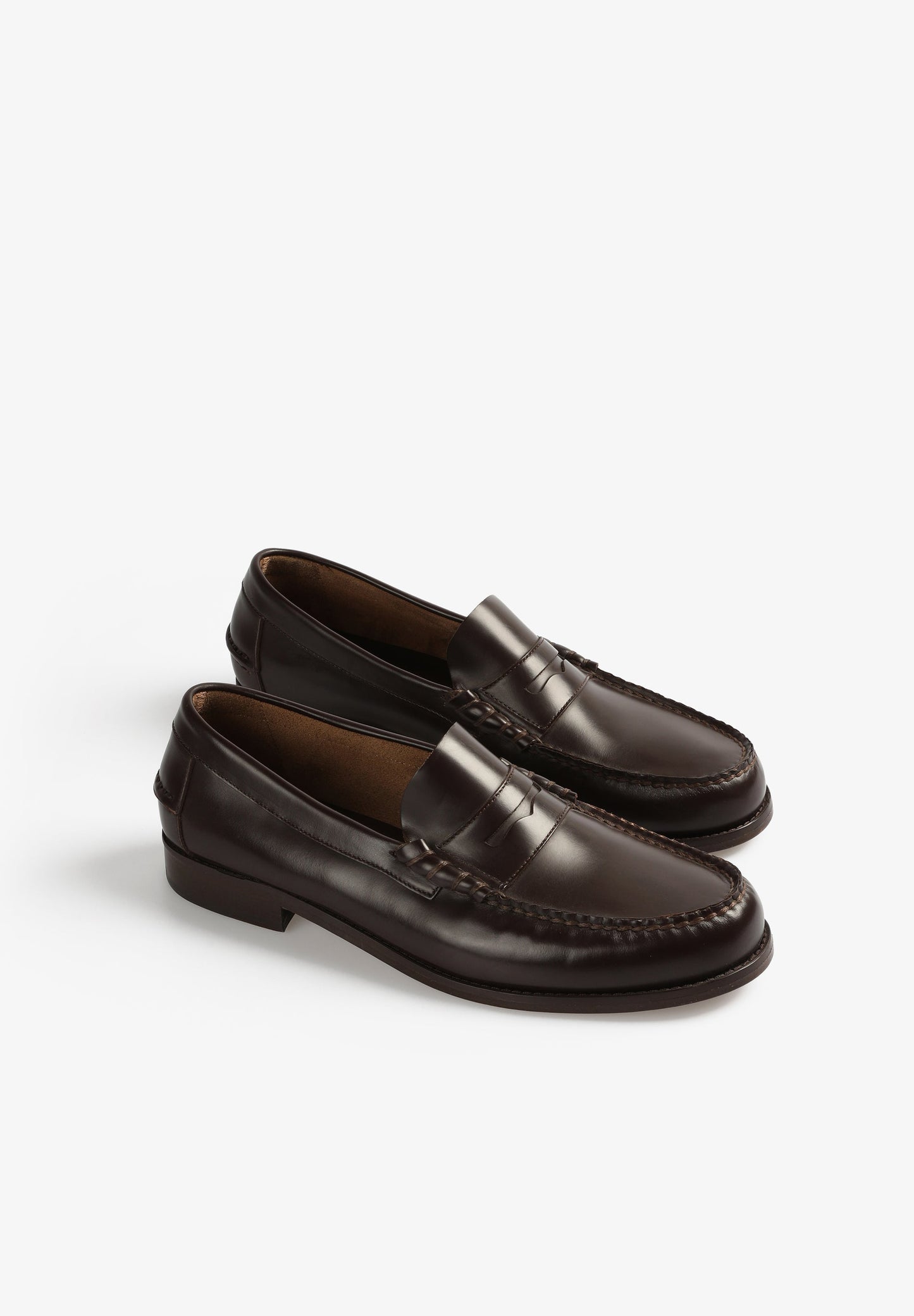 LEATHER LOAFERS