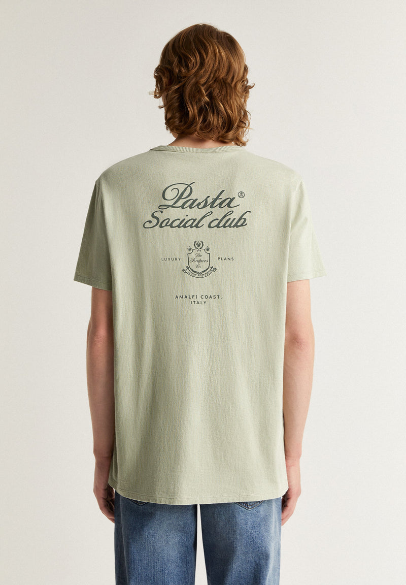 RUSTIC T-SHIRT WITH PRINT
