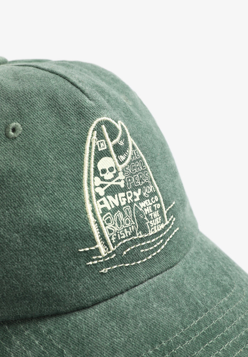 CAP WITH FRONT EMBROIDERY