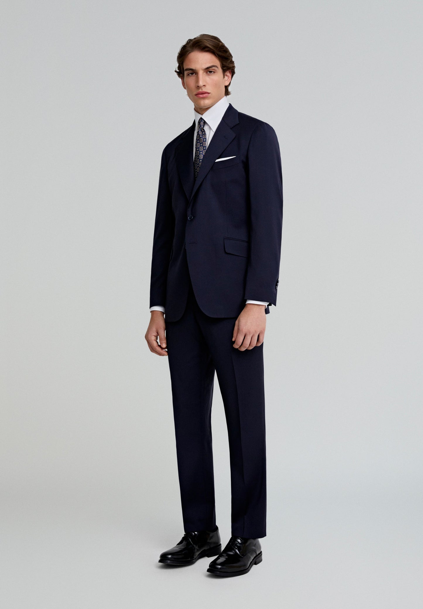 BLUE WOOL SUIT