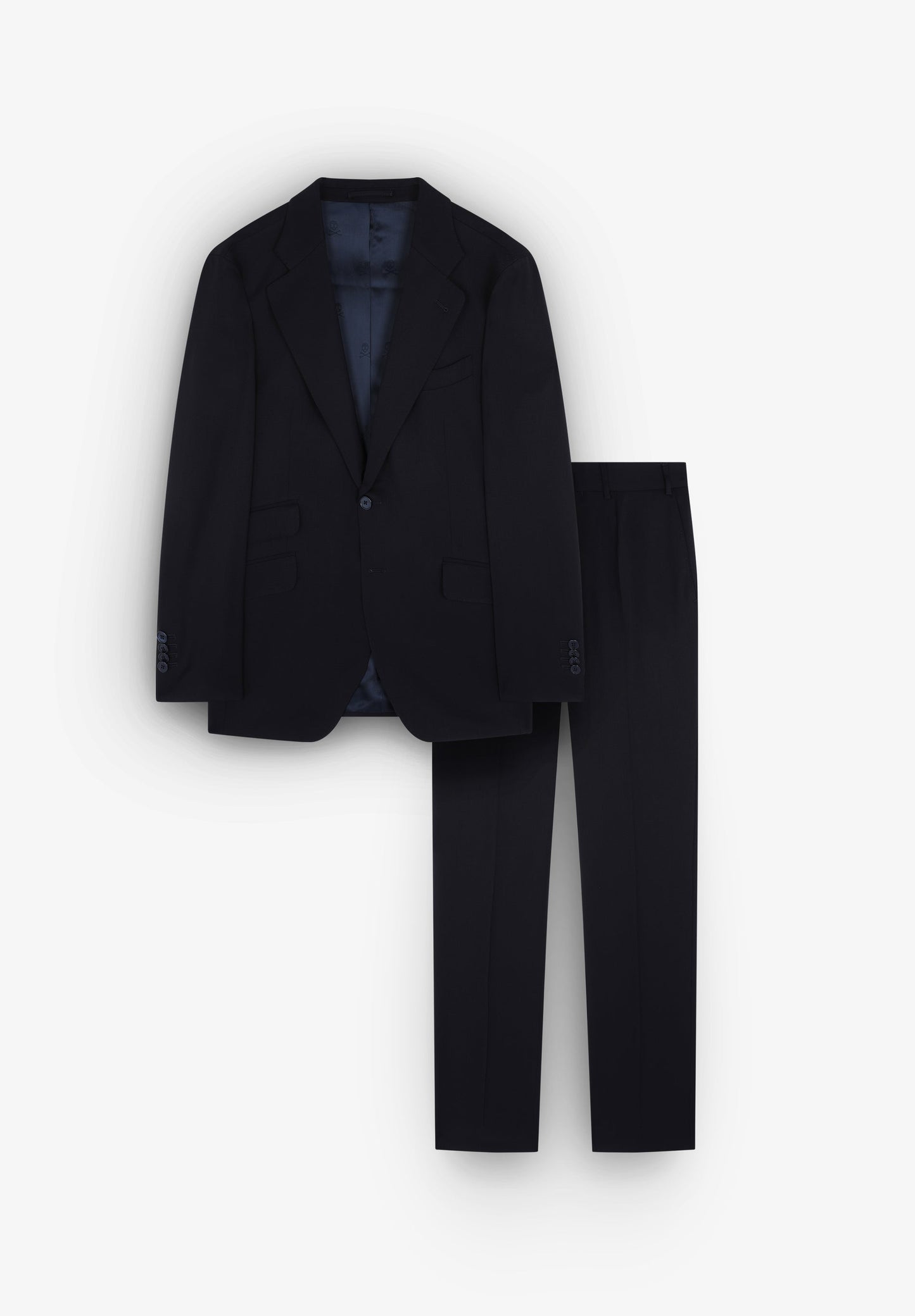 BLUE WOOL SUIT