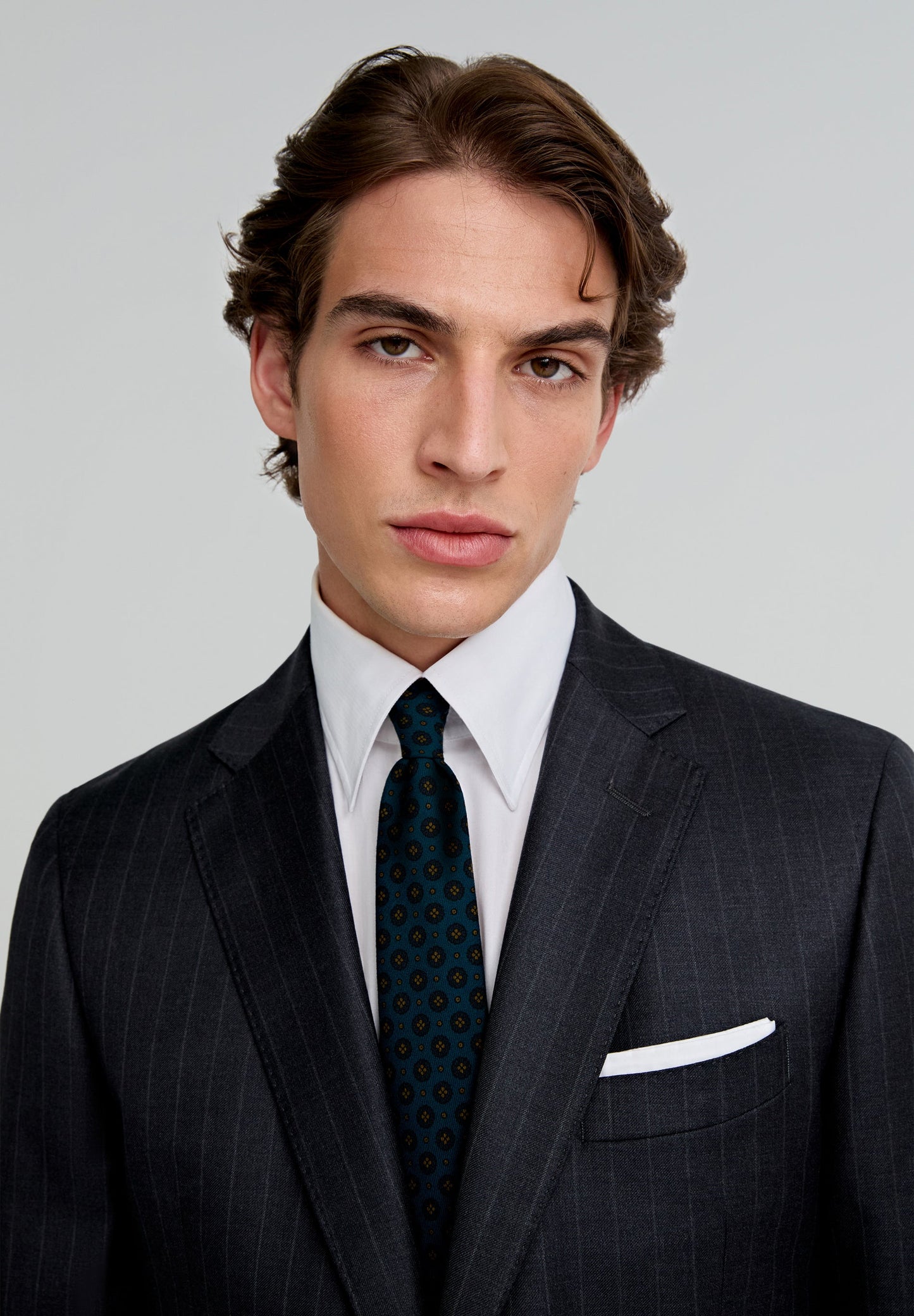 PINSTRIPE GREY SUIT