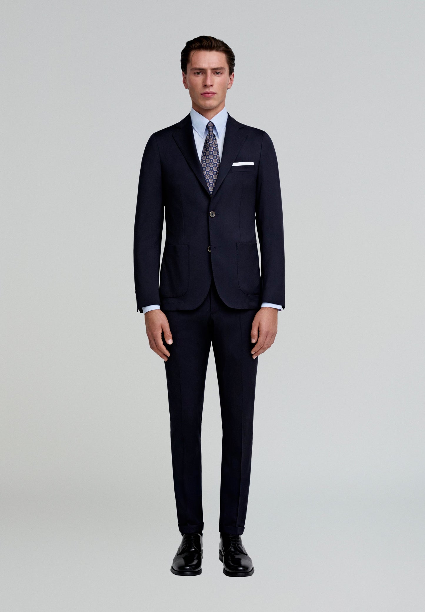 CLASSIC BLUE WOOL SUIT