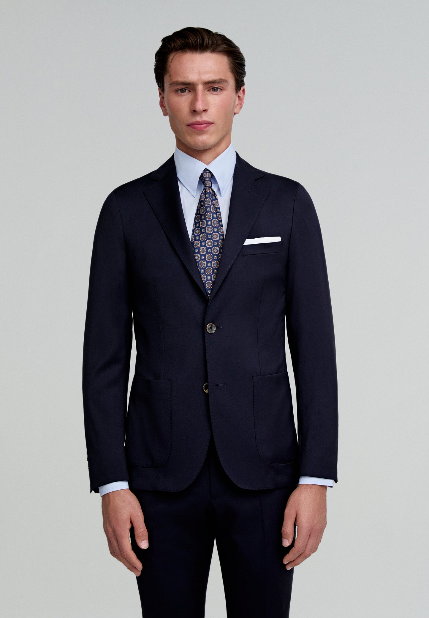 CLASSIC BLUE WOOL SUIT